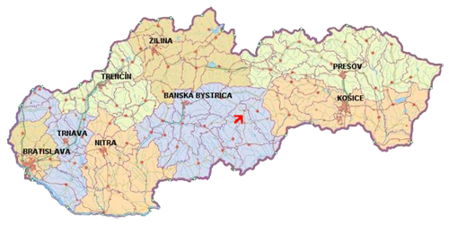 Mapa slovensko