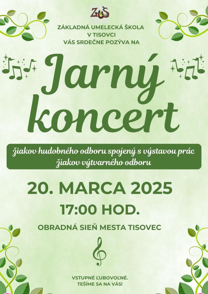 jarny koncert zuš