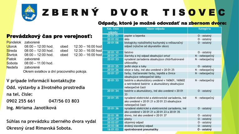 zberný dvor