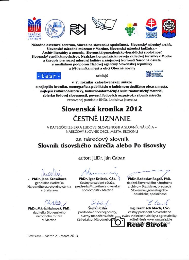 ocenenie fotka