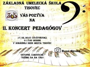 Koncert pedagógov ZUŠ 1