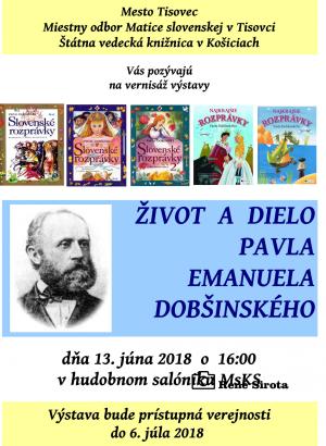 Výstava - Život a dielo Pavla Emanuela Dobšinského 1