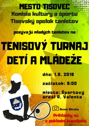 Tenisový turnaj detí a mládeže 1