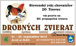 XII. propagačná výstava drobných zvierat 1