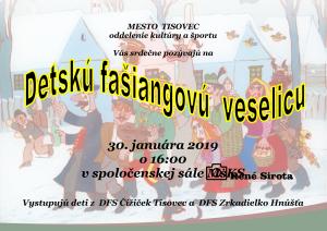 Detská fašiangová veselica 1