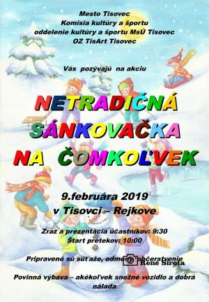 Sánkovačka na čomkoľvek 1