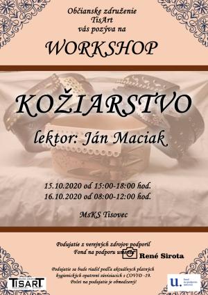 Workshop - Kožiarstvo