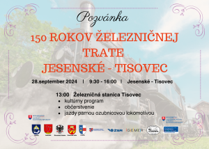 Špeciálna jazda  k 150. výročiu trate JESENSKÉ - TISOVEC 1