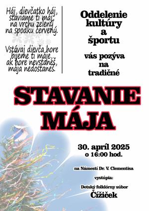 Stavanie Mája 2
